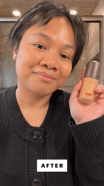 Calaor after applying the m.ph by Mary Phillips Le Skin