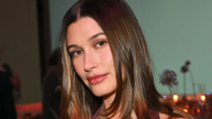 Hailey Bieber&rsquo;s Floral Coachella Manicure Is A Summery Surprise&mdash;See the Video